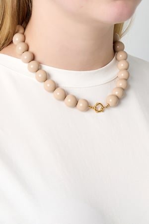 Resin Beaded Necklaces Beads Casual Daily Simple Series Women's jewelry-15mm h5 Picture4